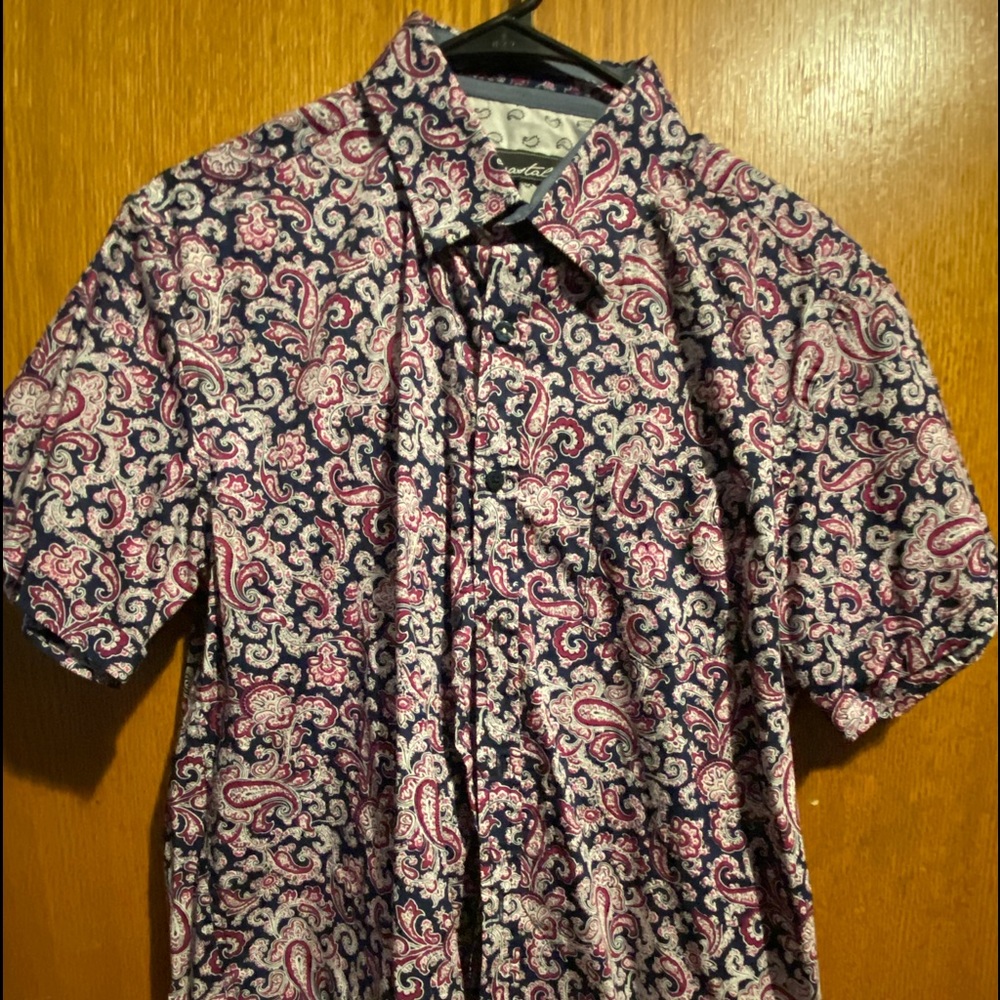 New Paisley Print brand new Button up